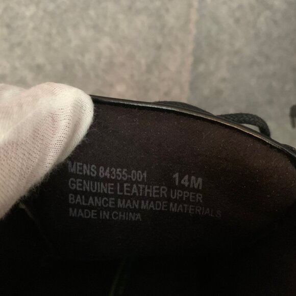 Nunn Bush Kore Men's Black Leather Lace Leather Shoes - Picture 8 of 10